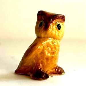 Hagen Renaker Brown Owl Retired Figurine Miniature Vintage